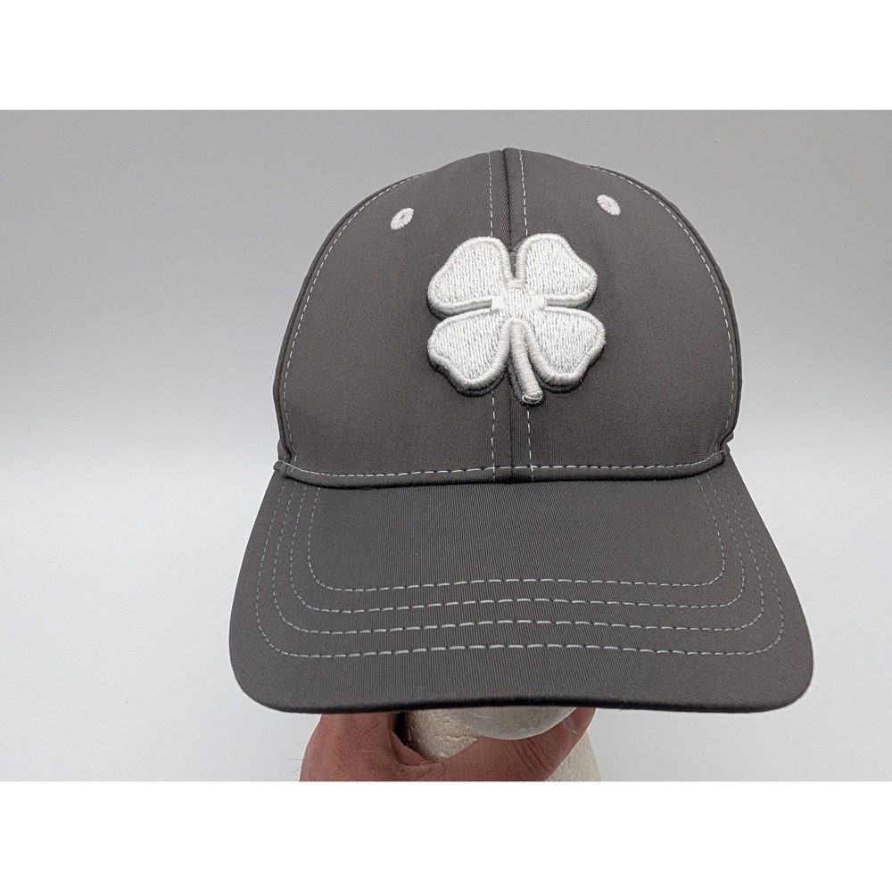 Black Clover Live Lucky Hat Gray Memory Fit S/M Blue Ribbon Awareness Baseball
